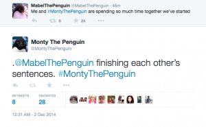 Stu the copywriter - Lincolnshire - Monty the Penguin
